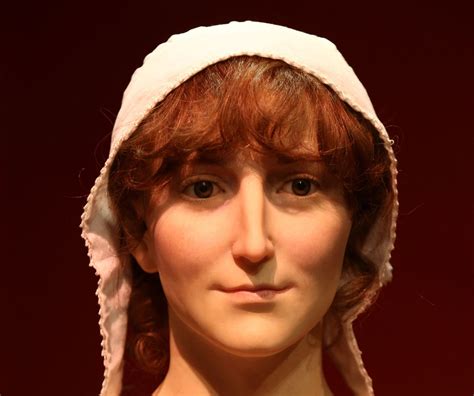 Jane Austen Waxwork Based On Hideous Portrait Of Author