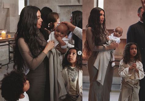 Kim Kardashian Shares More Adorable Photos From Baptism In Armenia