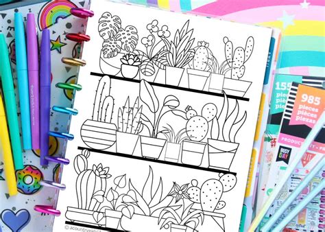 printable habit tracker stickers templates coloring pages