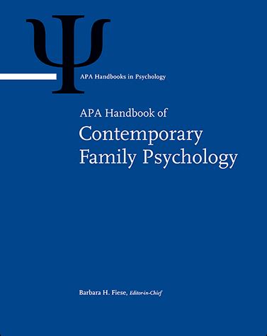 handbook  contemporary family psychology