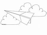 Paper Airplane Coloring Pages Preschool Drawings Printable Getcolorings Colouring Color Print 768px 59kb 1024 sketch template
