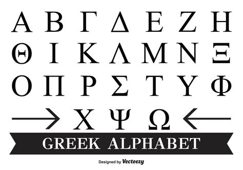 greek alphabet font vector art icons  graphics