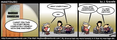 Cartoon Comic Strip About Honesty In A Manitowoc Couple