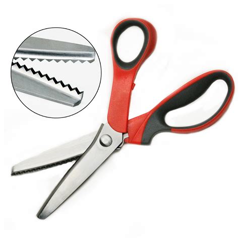 pinking shears bulk fabric scissors  zig zag pattern sullivans usa