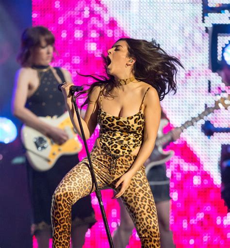 Charli Xcx Performs At Jimmy Kimmel Live In Hollywood Feb