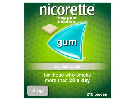 nicorette gum mg original pharmacy anseo ireland