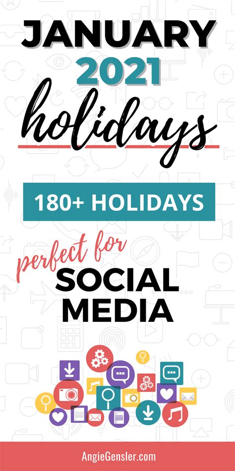 social media feed fresh   massive list  holidays