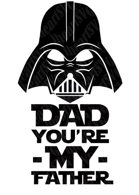 cents   darth vader fathers day dad youre  father svg png