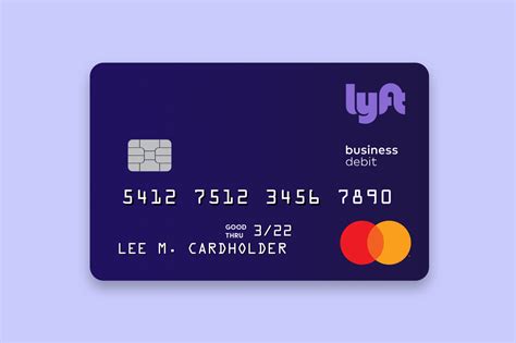 mastercard lyft launch  branded banking debit card   driver pay mobile
