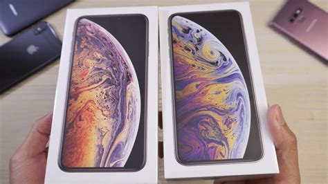 Iphone Xs Max Unboxing Gold And Silver Youtube