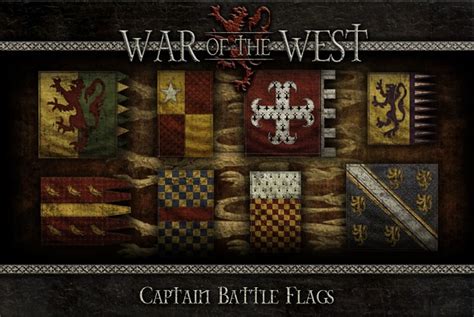 England Captain Battle Banners Image War Of The West Mod