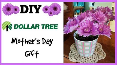 diy dollar tree mothers day gift idea youtube