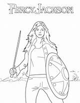 Percy Jackson Coloring Pages Annabeth Chase Sea Clipart Colouring Colour Printable Color Hellokids Monsters Kids Sheets Movie Monster Book sketch template
