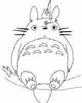 Totoro Coloring Neighbor Zeichnungen Miyazaki Drucken Sachen Geschenke Konsole Papier Wenn Mal sketch template