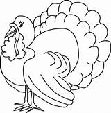 Turkey Coloring Pages Cooked Color Getcolorings Printable sketch template