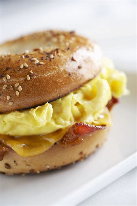 breakfast bagel sandwich recipe eat smarter usa
