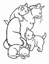 Coloring Baby Cat Moms Pages Mom Coloringbay Print Animals sketch template
