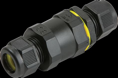 waterproof outdoor   inline connector  ip  mm cable