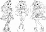Ever After High Coloring Pages Briar Apple Beauty Blondie Printable Print Colouring Lockes Monster Books Locks Adult sketch template