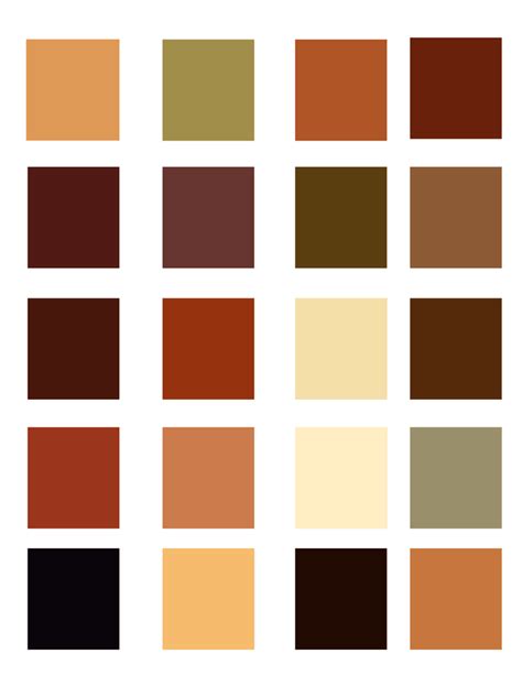 brown color palette  oceanisuna  deviantart
