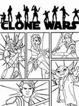 Commander Coloring Pages Bly Clone Template Wars Top sketch template