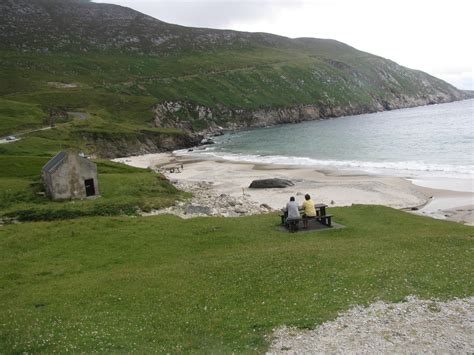 keem bay beach achill island  mayo wild atlantic  activemeie