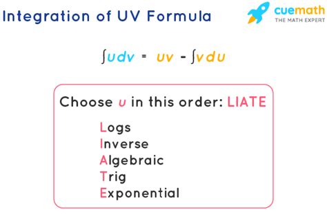 integration of uv formula what is integration of uv formula examples