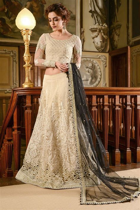 maria b embroidered formal winter dresses collection 2017 2018