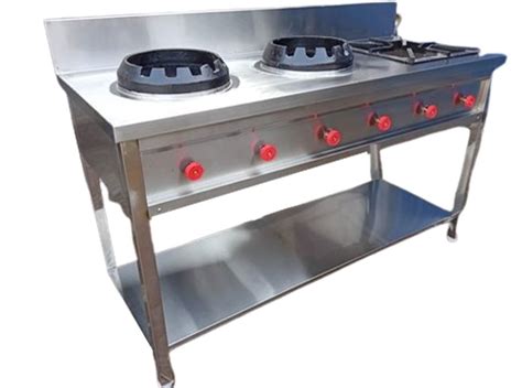for restaurant 2 chinese cum 1 indian burner at rs 26000 piece in