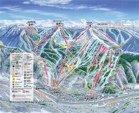 skiing snowboarding vail resort colorado ski visitors guide