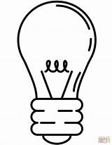 Coloring Printable Light sketch template