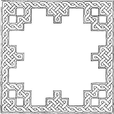 A Celtic Knot Border By Mmm Celtic Knots On Deviantart