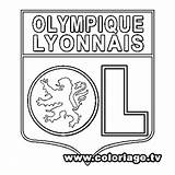 Lyonnais Olympique Anniversaire Kleurplaat Psg Voetbal Danieguto sketch template