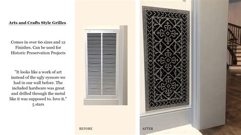 decorative grilles  styles  sizes beaux arts classic products
