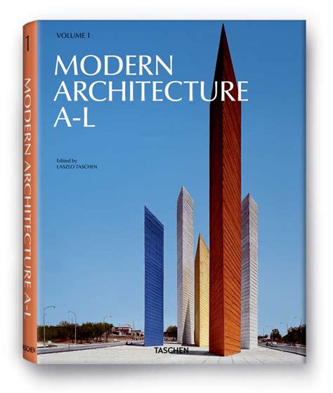 modern architecture   book publication  taschen  architect