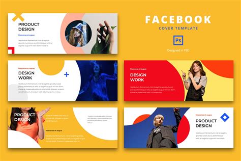 facebook cover product design service ui creative