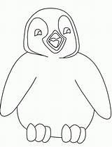 Coloring Penguin Pages Emperor Penguins Kids Cartoon Print Popular Related Library Clipart sketch template