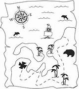 Maps Pirate sketch template