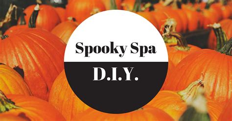 diy halloween spa night eco