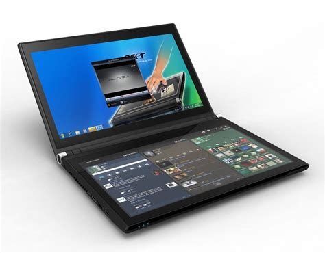 acer iconia  dual screen touchbook    preorder gadgetsin
