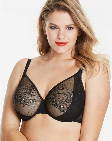 gossard glossies lace plunge bra simply be