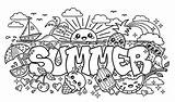 Doodle Summer Bamo Crafts Deviantart sketch template