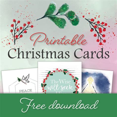printable christmas cards comresourcescom
