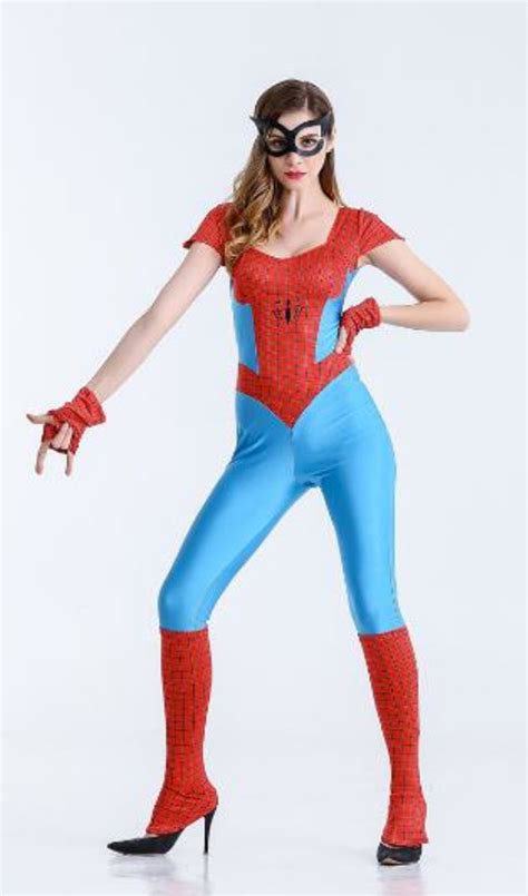 buy spider man cosplay costume carnaval halloween