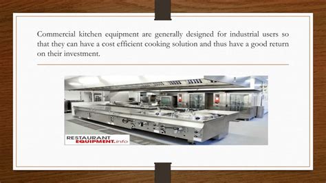 industrial kitchen equipment powerpoint    id