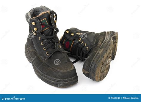 oude schoenen stock afbeelding image  voet retro voorwerpen