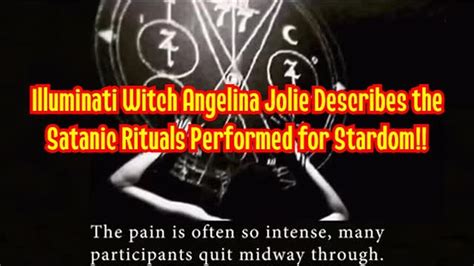 Q ~ Illuminati Witch Angelina Jolie Describes One News Page Video