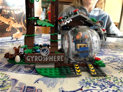 Lego Jurassic World Carnotaurus Gyrosphere Escape Set The Gingerbread