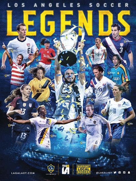 check   los angeles soccer legends poster   support local