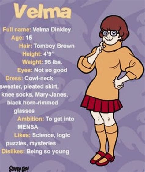 Velma Dinkley Scooby Doo Mystery Inc Velma